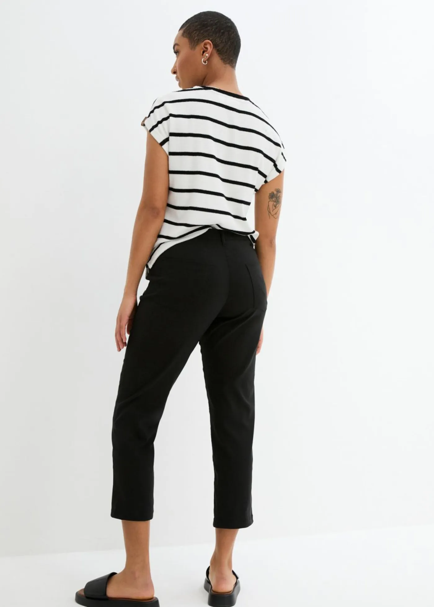 Best Pantalón capri de bengalina Mujer Pantalones
