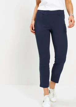 Outlet Pantalón capri de bengalina Mujer Pantalones