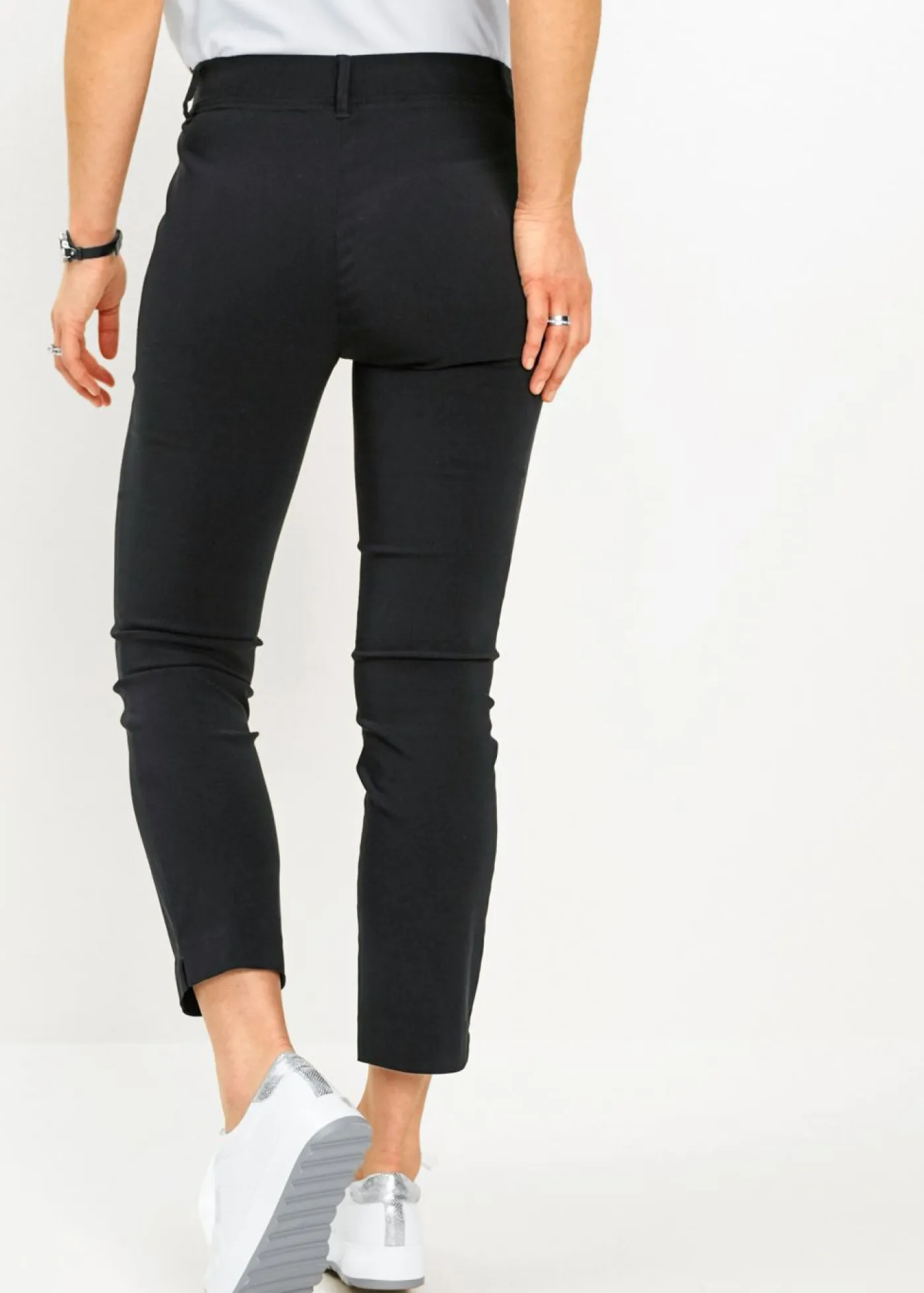 Online Pantalón capri de bengalina Mujer Pantalones
