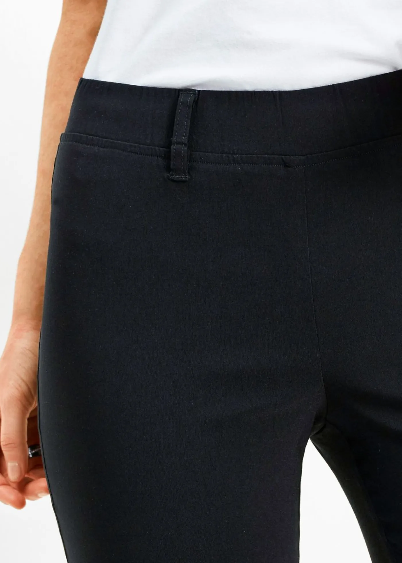 Online Pantalón capri de bengalina Mujer Pantalones