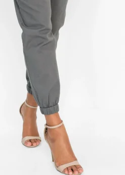 Best Pantalón capri de mezcla ligera de lino Mujer Pantalones|Novedades