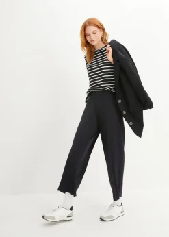 New Pantalón capri de talle alto (2 unidades) Mujer Ropa Cómoda|Pantalones