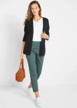 New Pantalón capri de tiro alto Mujer Pantalones|Novedades