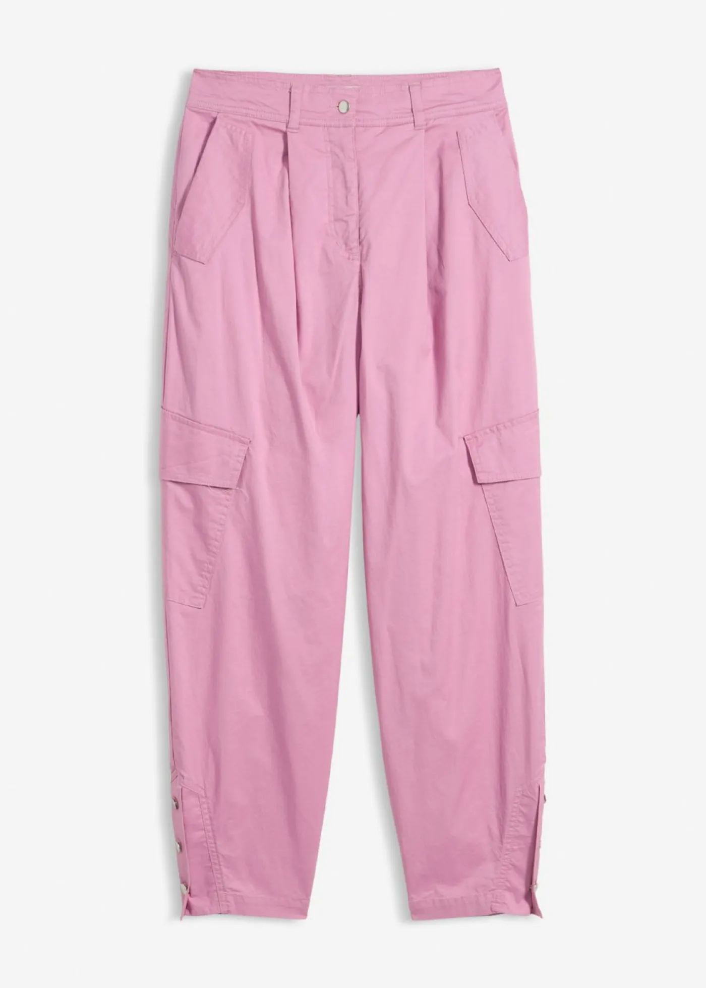 Outlet Pantalón cargo de algodón elástico Mujer Pantalones|Novedades