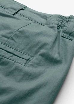 Discount Pantalón chino de algodón hasta el tobillo Mujer Pantalones|Tallas Pequeñas