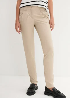 Hot Pantalón chino elástico Mujer Pantalones|Tallas Pequeñas