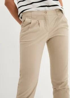 Hot Pantalón chino elástico Mujer Pantalones|Tallas Pequeñas