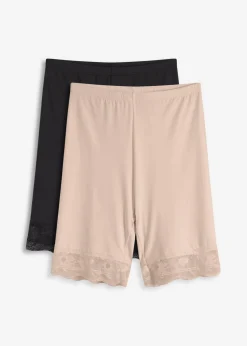 Sale Pantalón ciclista antirrozaduras de material transpirable (2 unidades) Mujer Novedades|Pantalones