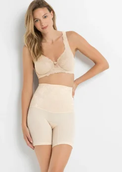 Pantalón ciclista con efecto moldeador medio Mujer Shorts Moldeadores|Medias, Panties Y Calcetines