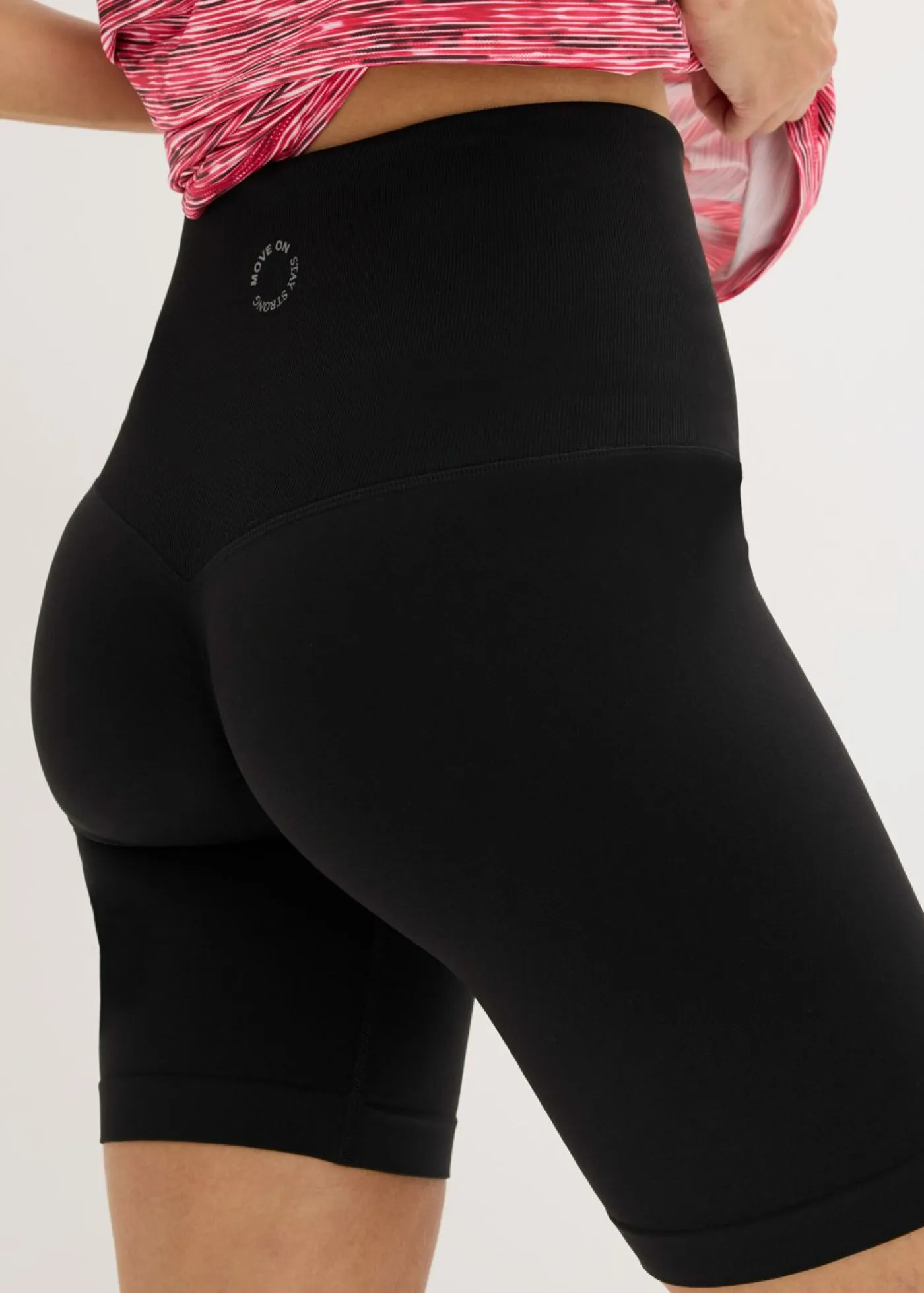 Online Pantalón ciclista sin costuras con fruncido Mujer Shorts Moldeadores|Ropa Deportiva