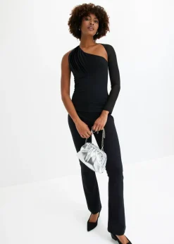 Outlet Pantalón cómodo de Punto di Roma Mujer Pantalones|Tallas Pequeñas