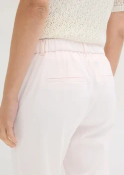 Pantalón con cintura cómoda Mujer Pantalones|Novedades