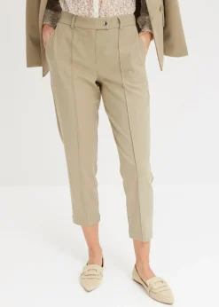 Pantalón con cintura cómoda Mujer Pantalones|Novedades