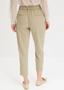 Pantalón con cintura cómoda Mujer Pantalones|Novedades