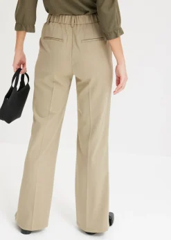 Clearance Pantalón con cintura cómoda Mujer Pantalones|Tallas Pequeñas