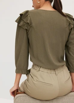 Clearance Pantalón con cintura cómoda Mujer Pantalones|Tallas Pequeñas