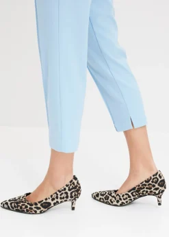 Pantalón con cintura cómoda Mujer Pantalones|Novedades