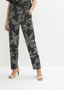 Sale Pantalón con cinturilla elástica Mujer Pantalones