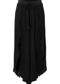 Best Pantalón con efecto arrugado estructurado Mujer Pantalones