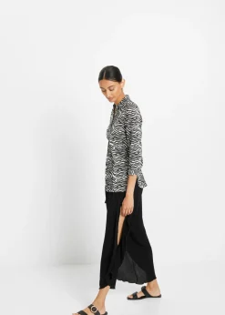 Best Pantalón con efecto arrugado estructurado Mujer Pantalones