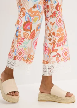 Discount Pantalón con encaje Mujer Pantalones