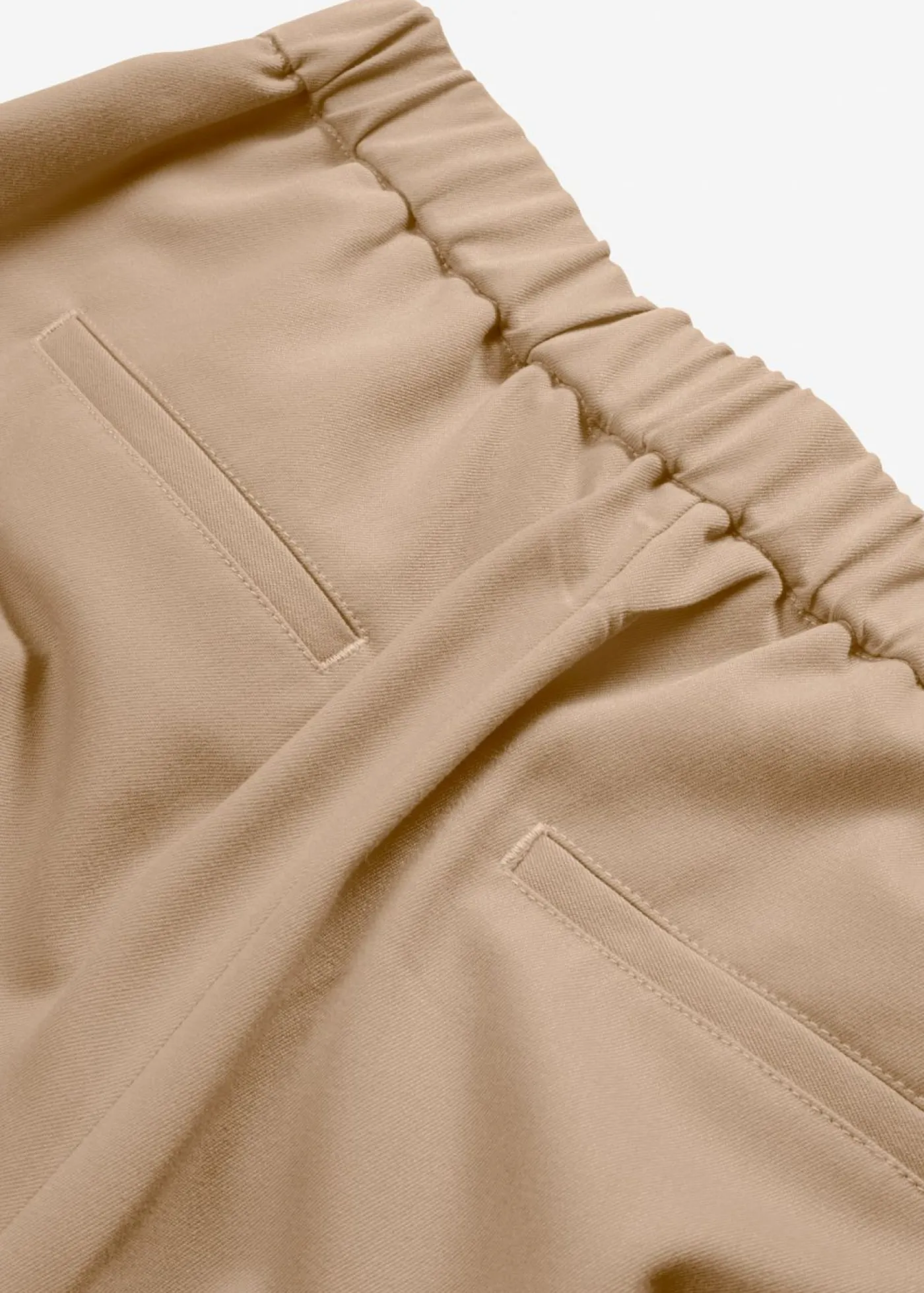 Hot Pantalón con pinzas y cinturilla cómoda Mujer Pantalones