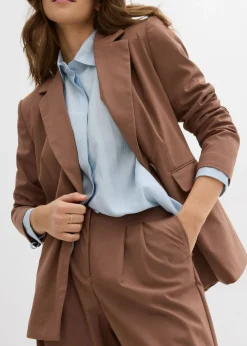 Discount Pantalón con pinzas y cinturilla cómoda Mujer Pantalones
