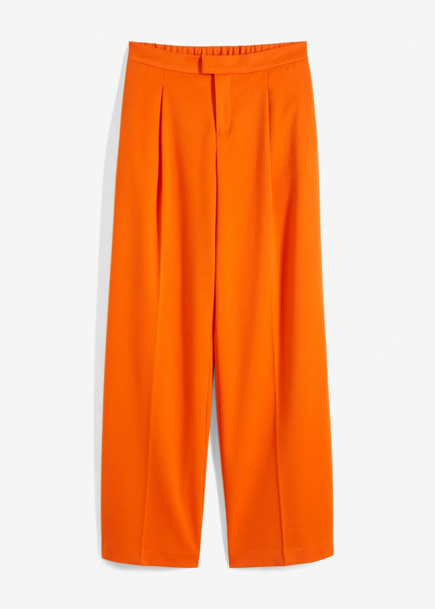 Pantalón con pinzas y cinturilla cómoda Mujer Pantalones