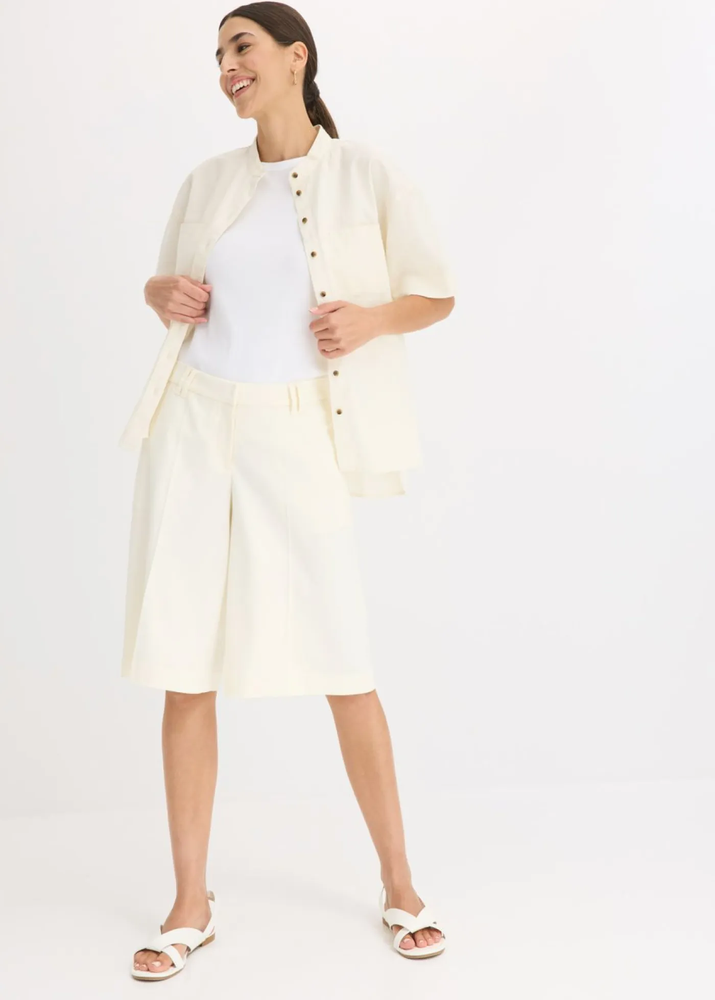 Hot Pantalón corto ajustado Mujer Shorts|Pantalones
