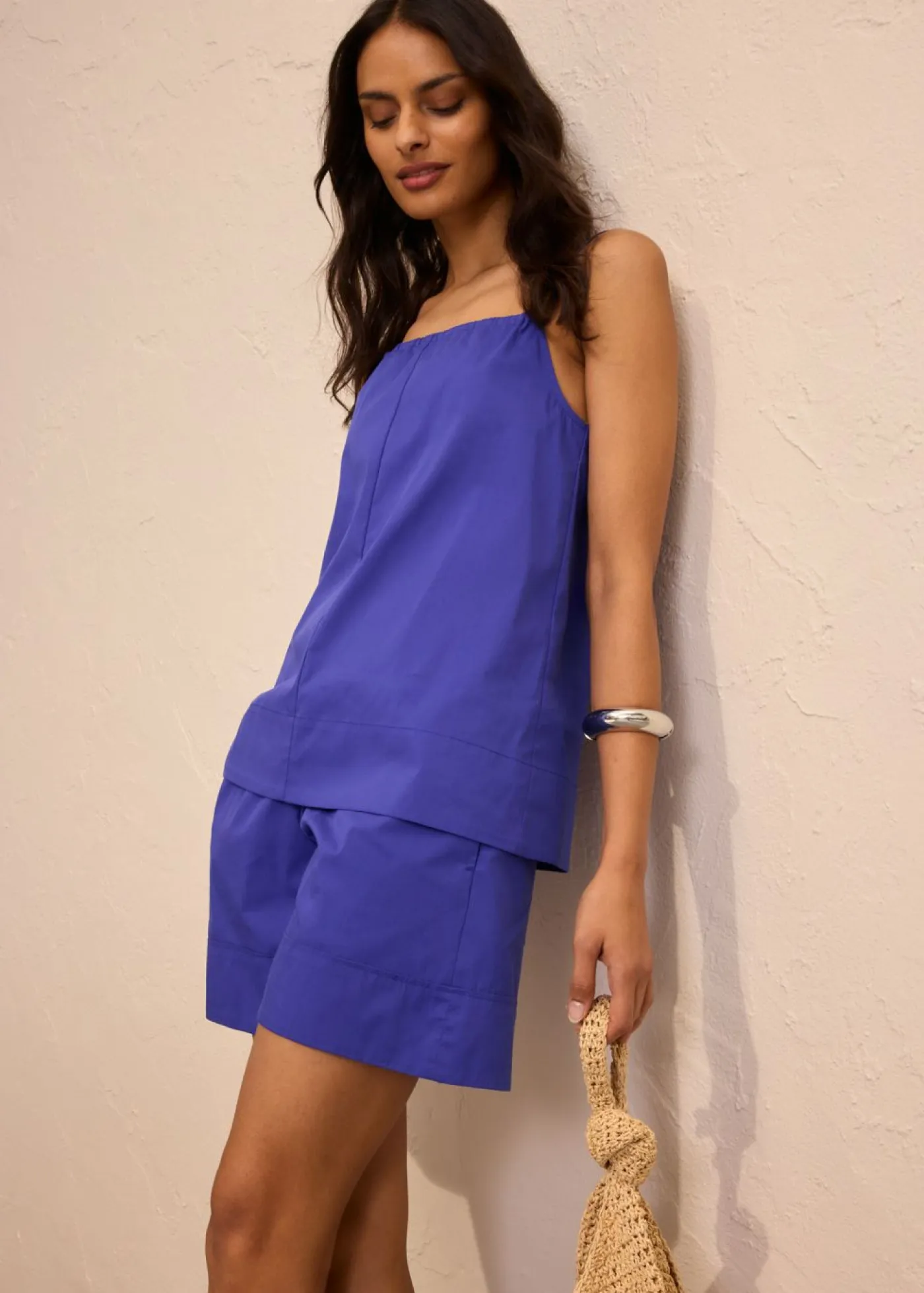 Clearance Pantalón corto ancho Mujer Esenciales|Shorts