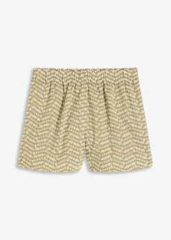 Hot Pantalón corto con bordado calado Mujer Shorts|Pantalones