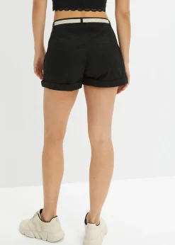 Outlet Pantalón corto de algodón Mujer Shorts|Pantalones