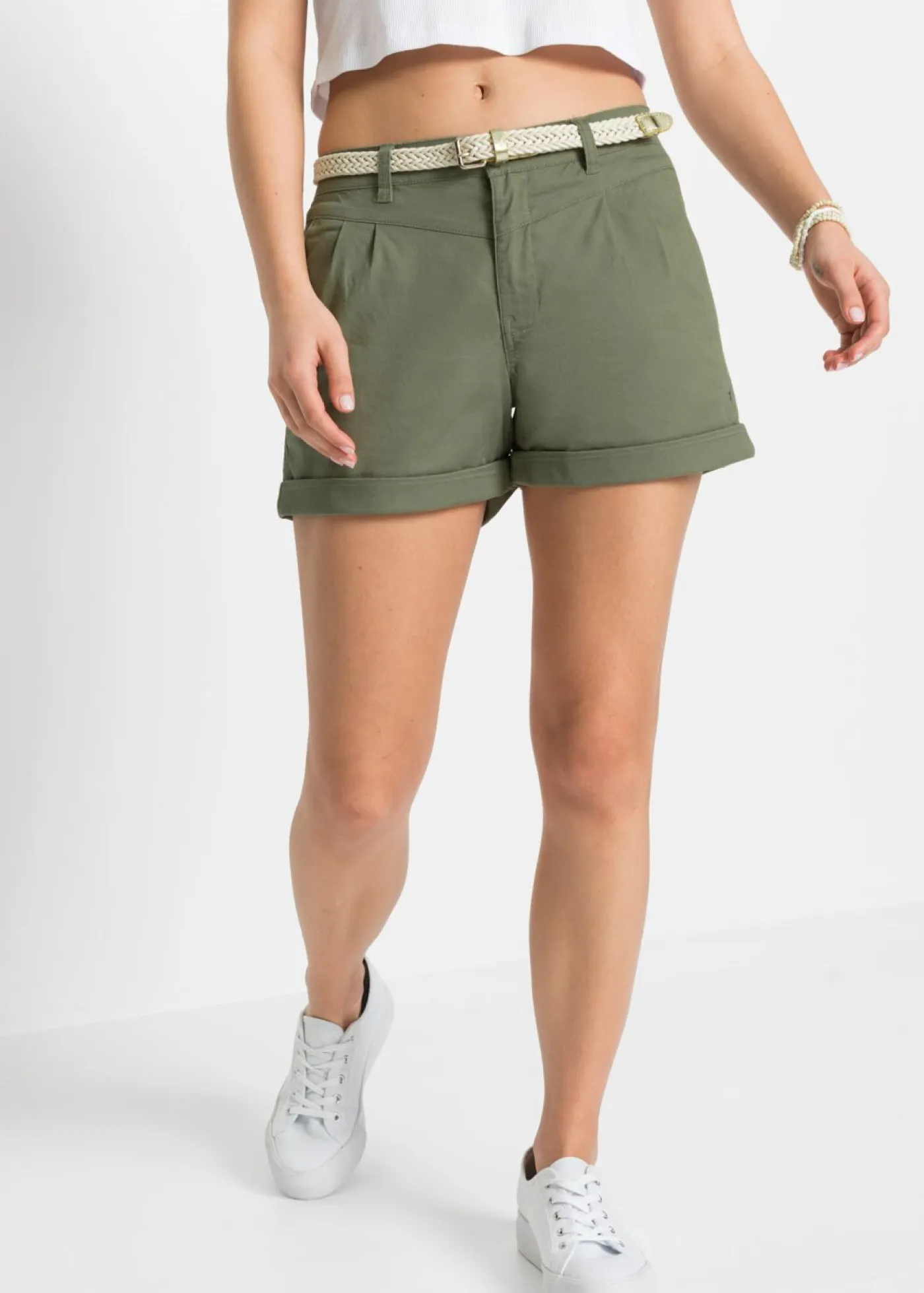 Discount Pantalón corto de algodón Mujer Shorts|Pantalones
