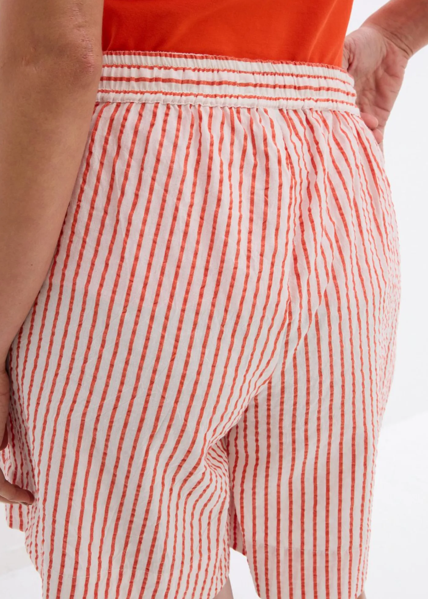 Online Pantalón corto de algodón puro Mujer Esenciales|Shorts