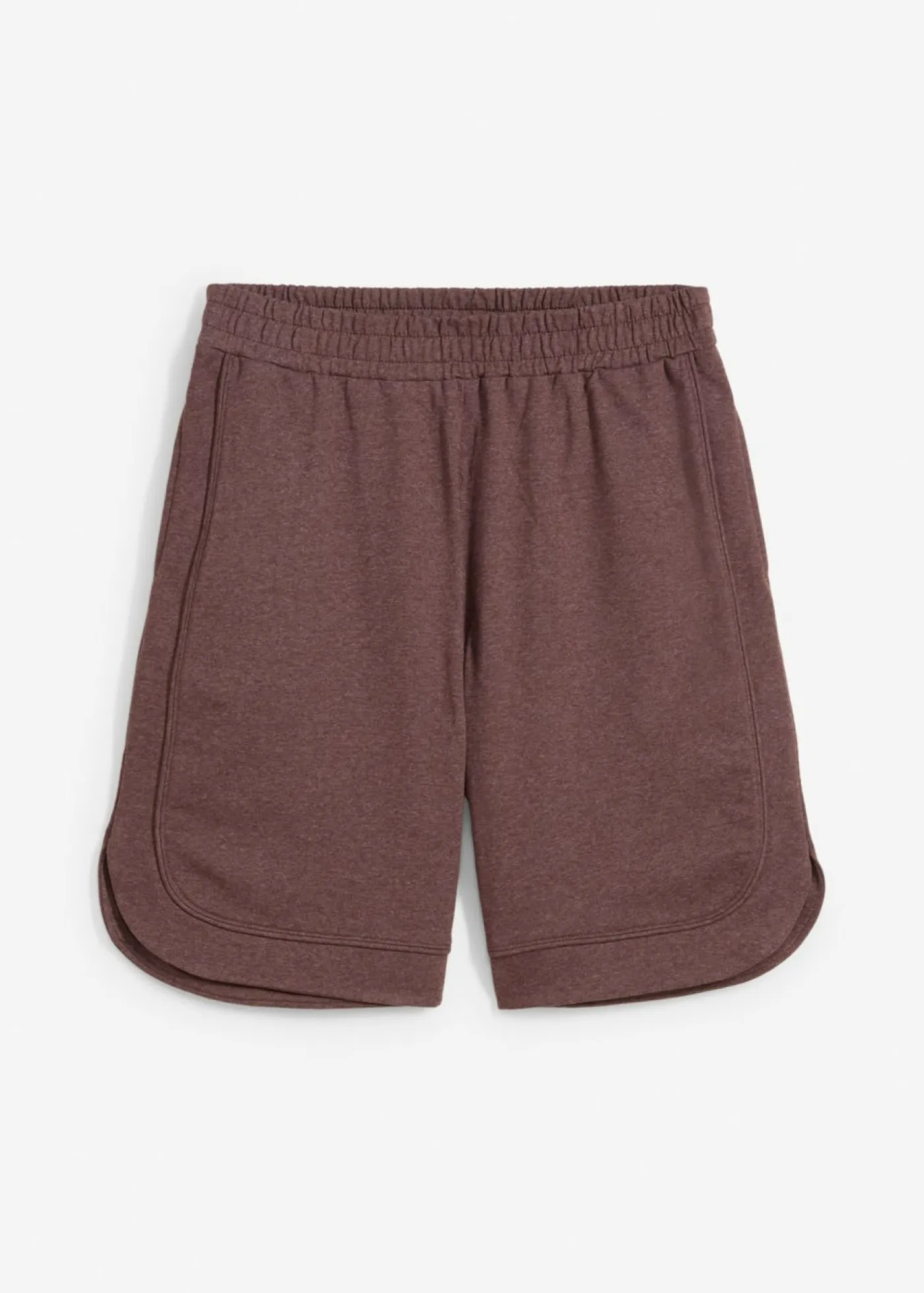 Pantalón corto de chándal de mezcla de algodón con corte ancho Mujer Shorts|Pantalones