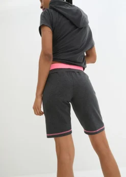 Online Pantalón corto de chándal de mezcla de algodón Mujer Conjuntos De Traje De Baño|Ropa De Playa