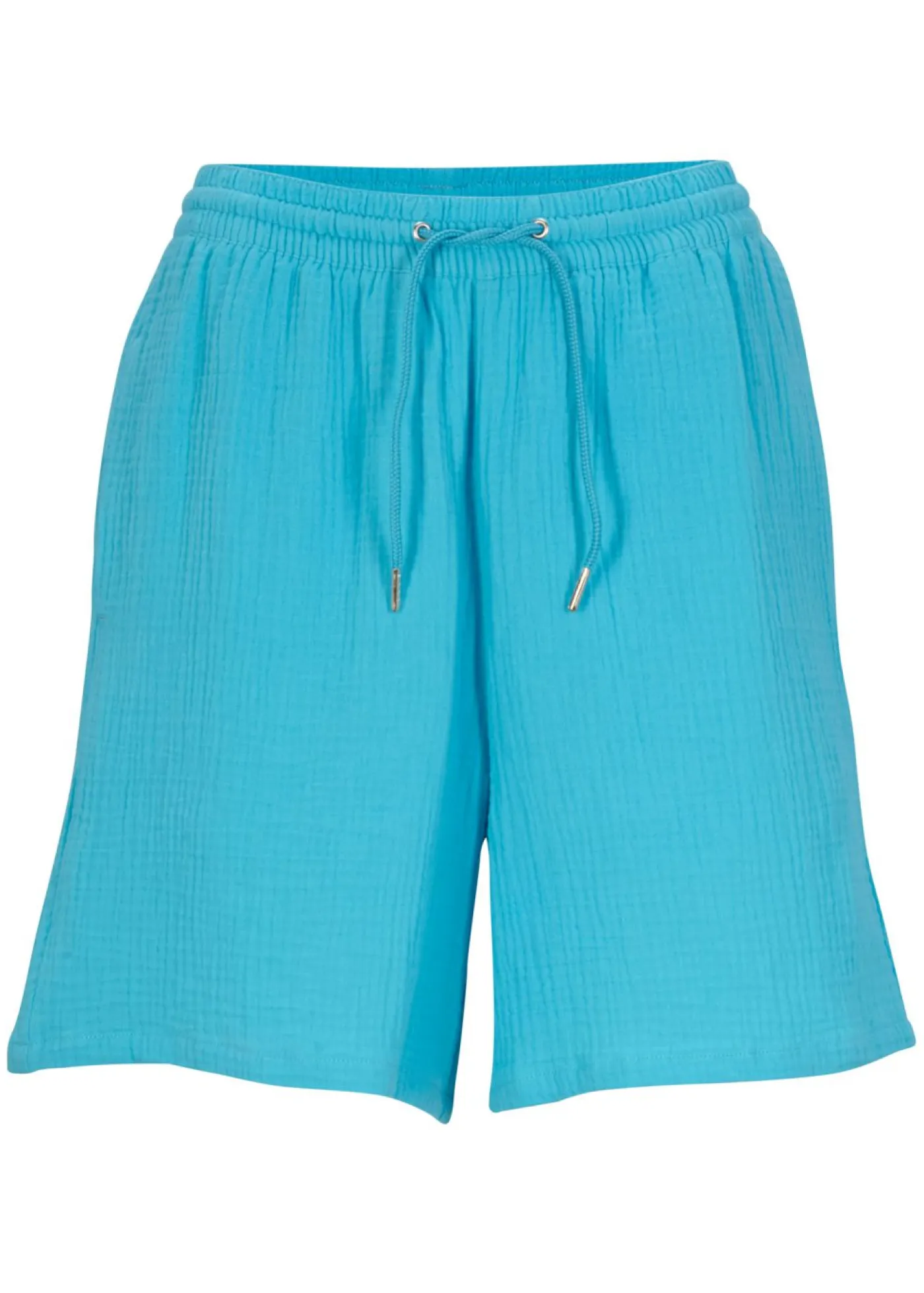 New Pantalón corto de muselina Mujer Shorts|Pantalones