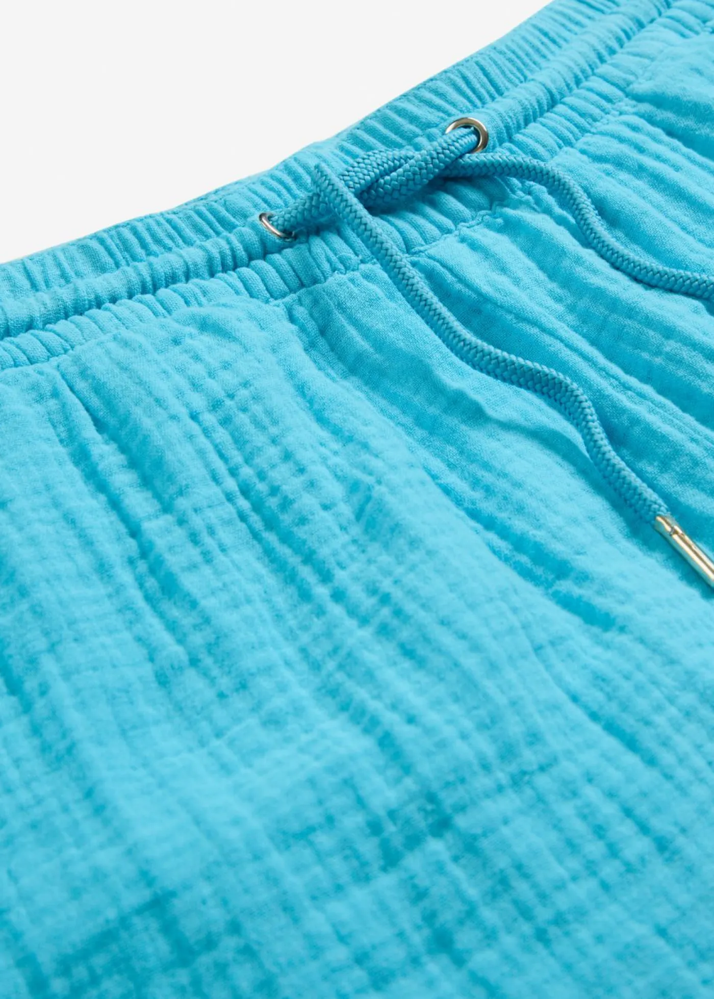New Pantalón corto de muselina Mujer Shorts|Pantalones