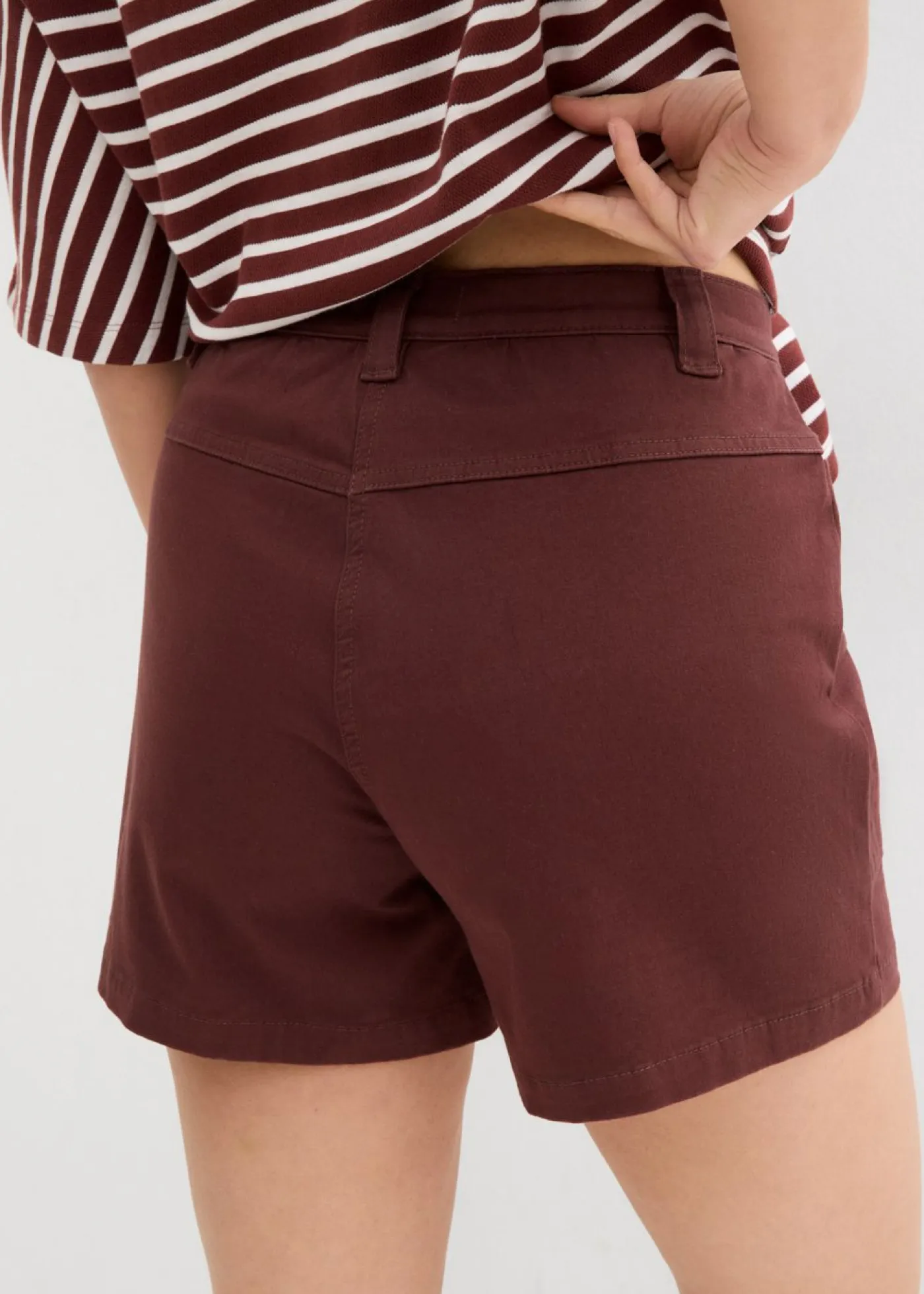 Discount Pantalón corto de sarga Mujer Shorts|Pantalones