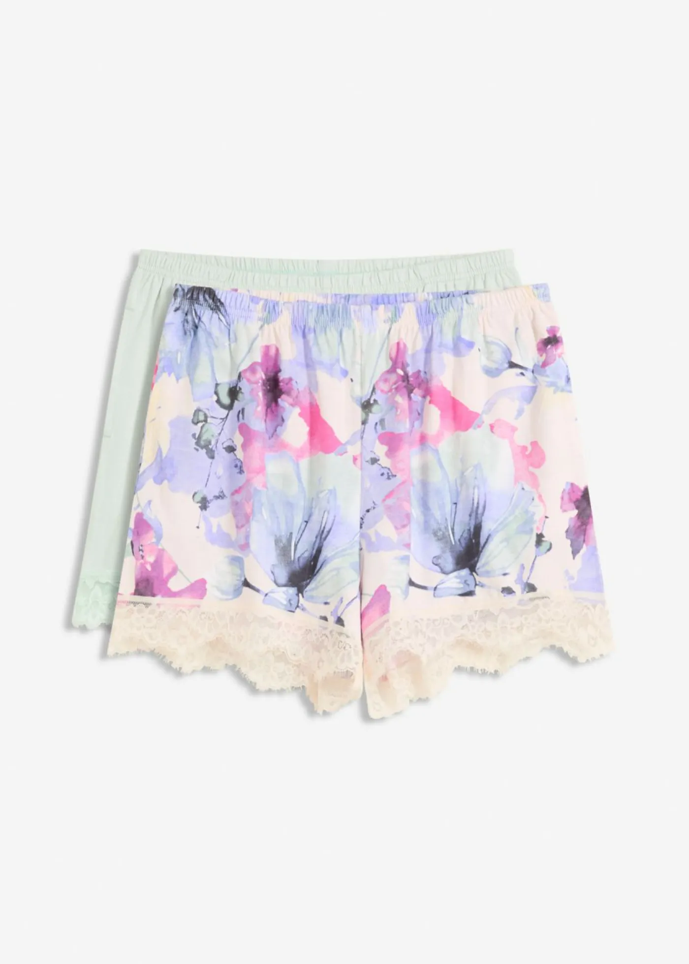 Discount Pantalón corto para dormir (2 unidades) de mezcla suave de viscosa Mujer Ropa Para Dormir