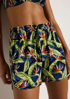 Best Pantalón corto playero Mujer Conjuntos De Traje De Baño|Ropa De Playa