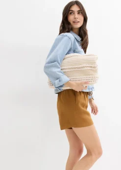 Best Pantalón corto sin cierre Mujer Shorts|Pantalones