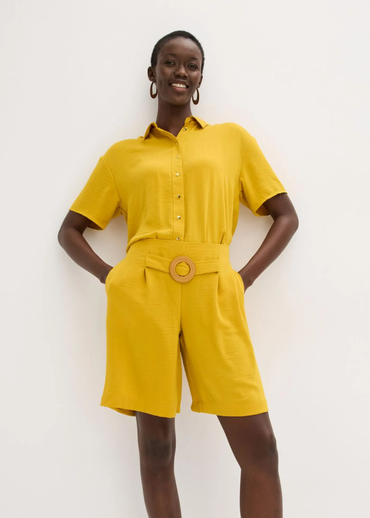 Outlet Pantalón corto sin cierre Mujer Shorts|Pantalones