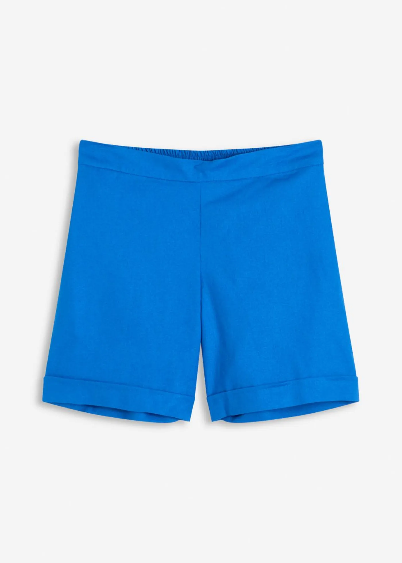 Hot Pantalón corto sin cierre de mezcla de lino vaporoso Mujer Shorts|Pantalones