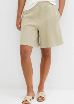 Online Pantalón corto sin cierre de algodón puro Mujer Conjuntos De Ropa|Shorts