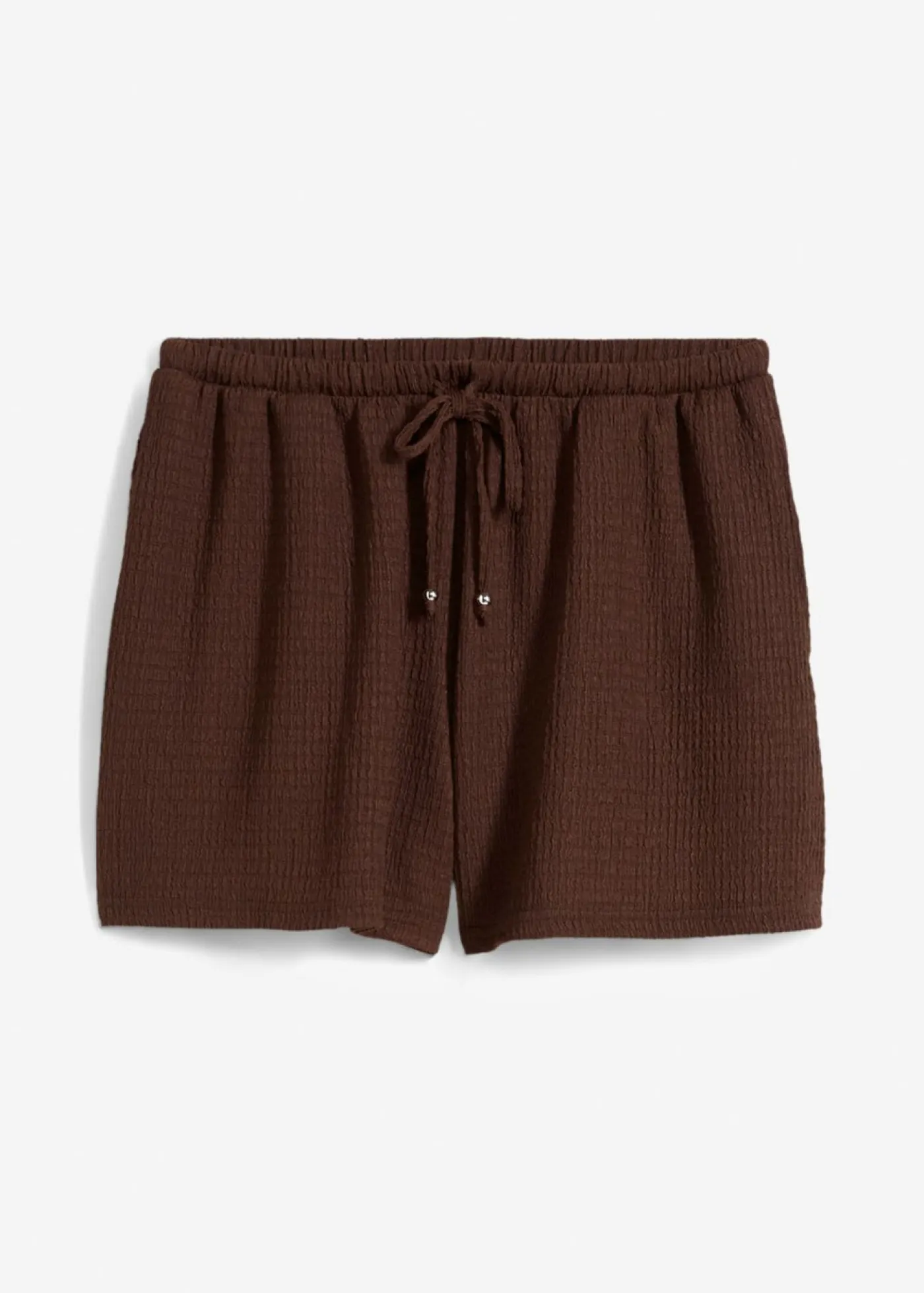 New Pantalón corto sin cierre de crepé estructurado Mujer Shorts|Pantalones