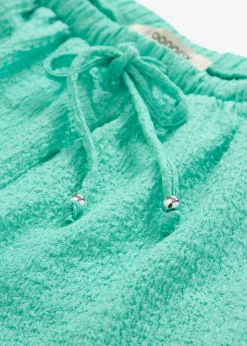 Hot Pantalón corto sin cierre de crepé estructurado Mujer Shorts|Pantalones