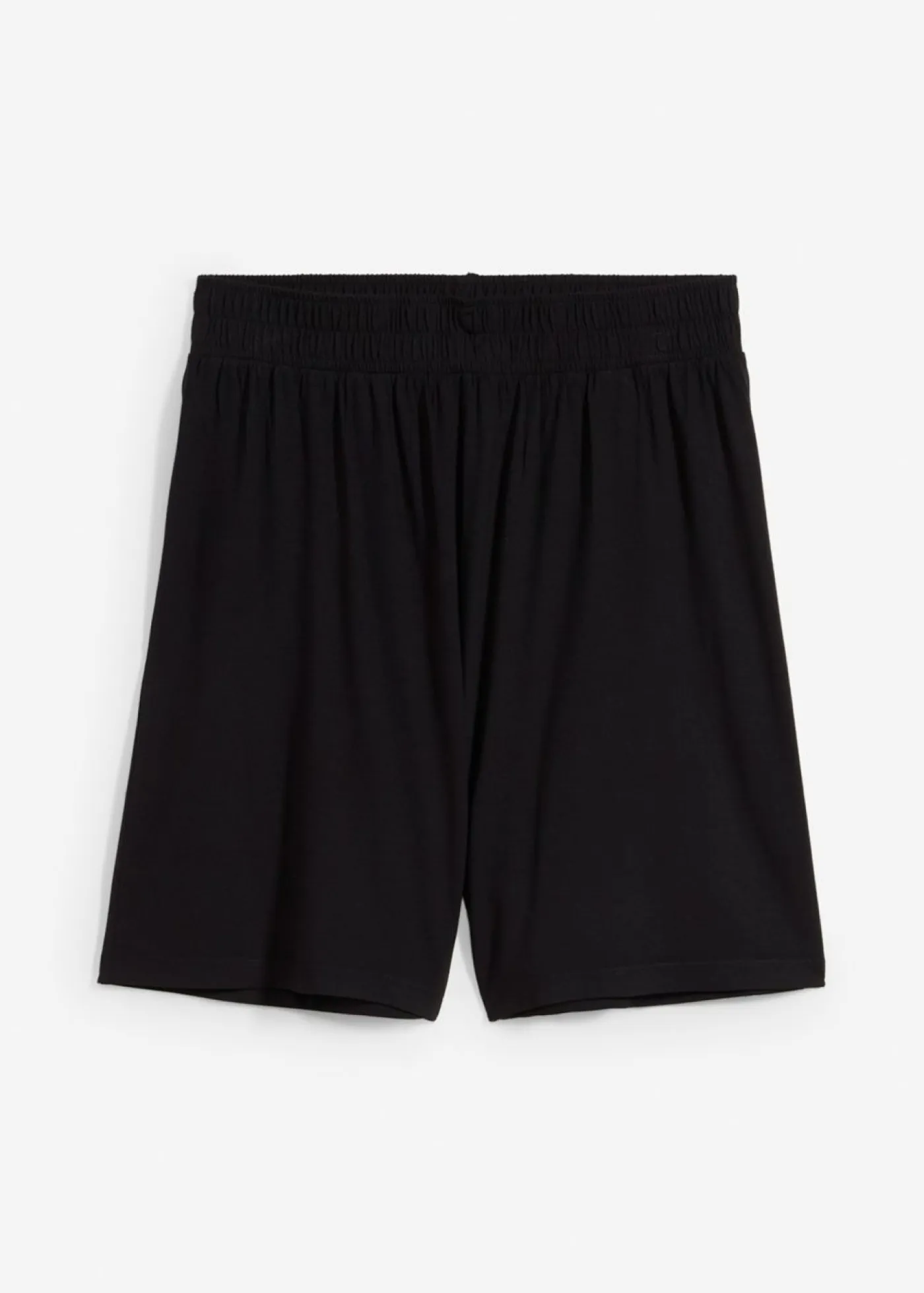 Outlet Pantalón corto sin cierre de mezcla de viscosa suave Mujer Shorts|Básicos