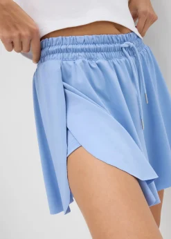 Hot Pantalón corto sin cierre con diseño de tenis Mujer Shorts|Pantalones