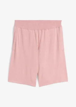 Online Pantalón corto sin cierre de punto fino Mujer Conjuntos De Ropa|Shorts